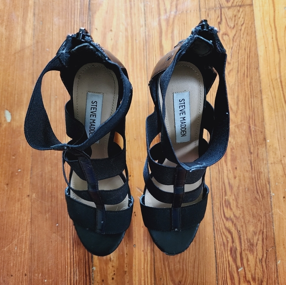 Steve Madden Selinah Wedge Sandal - Picture 8 of 8